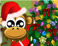 Christmas monkey jtk
