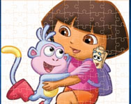 majmos - Dora the explorer jigsaw puzzle collection