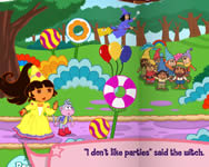 Dora fairytale fiesta játékok ingyen