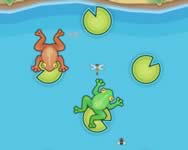 Frog fights with buddies majmos HTML5 játék